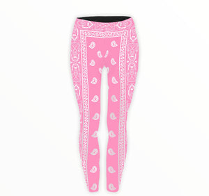 Pink Bandana Leggings (One size)