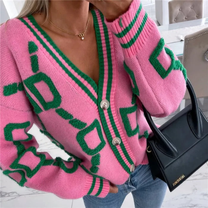 Pretty in Pink Sweater